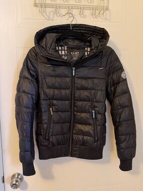 DKNY Premium Blended Down Puffer Jacket